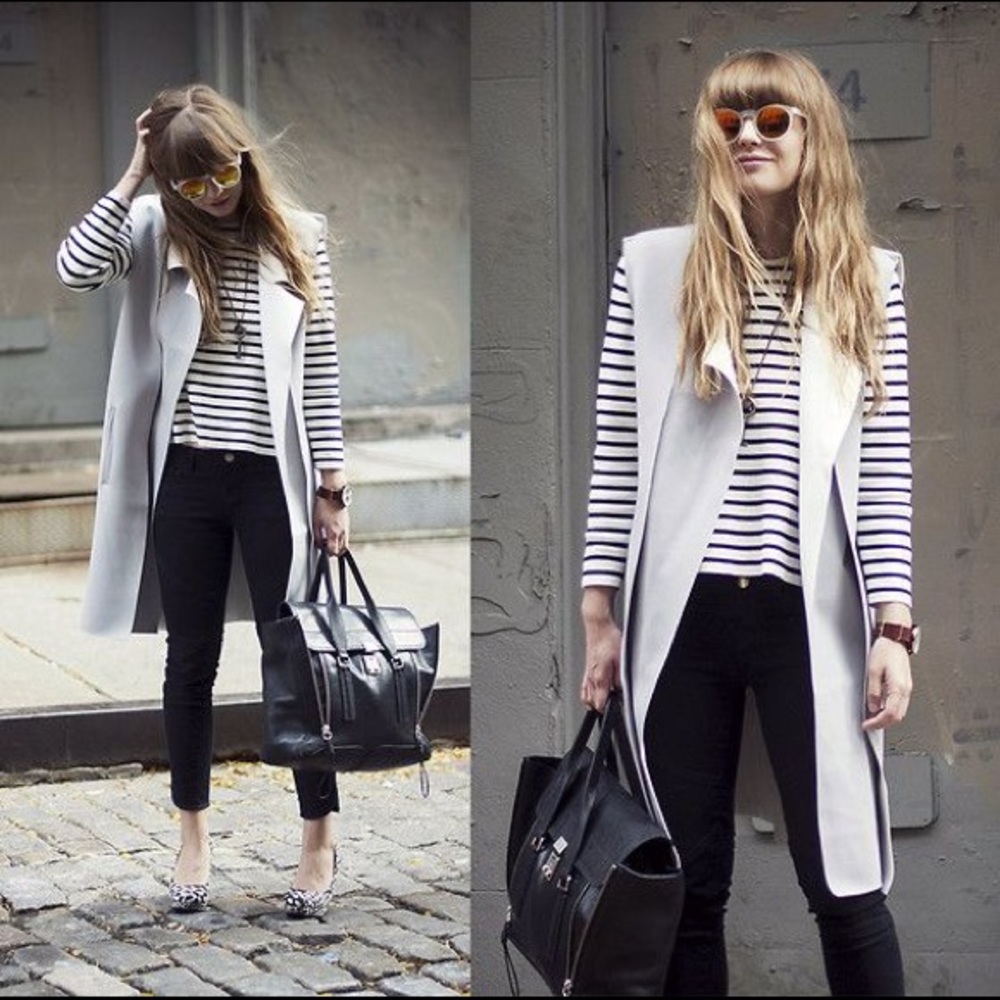 Front Row Shop Double Layer Vest - image 1